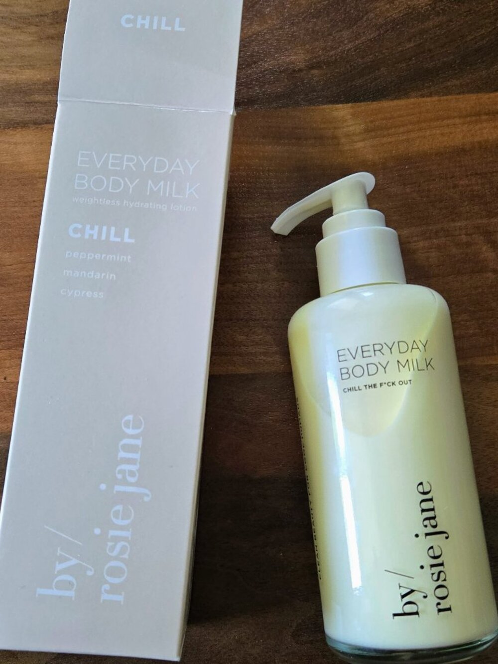 Chill the F*ck Out Body Milk by Rosie Jane